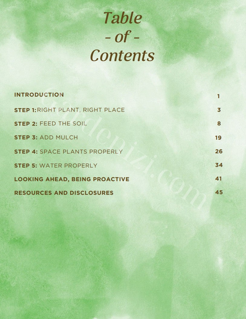 E-kitap - En İyi Bahçenize Giden 5 Adım • Gardenizi