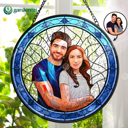 Personalized Photo Suncatcher