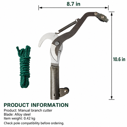 High Altitude Pruning Shears - Flexible Branch Cutter