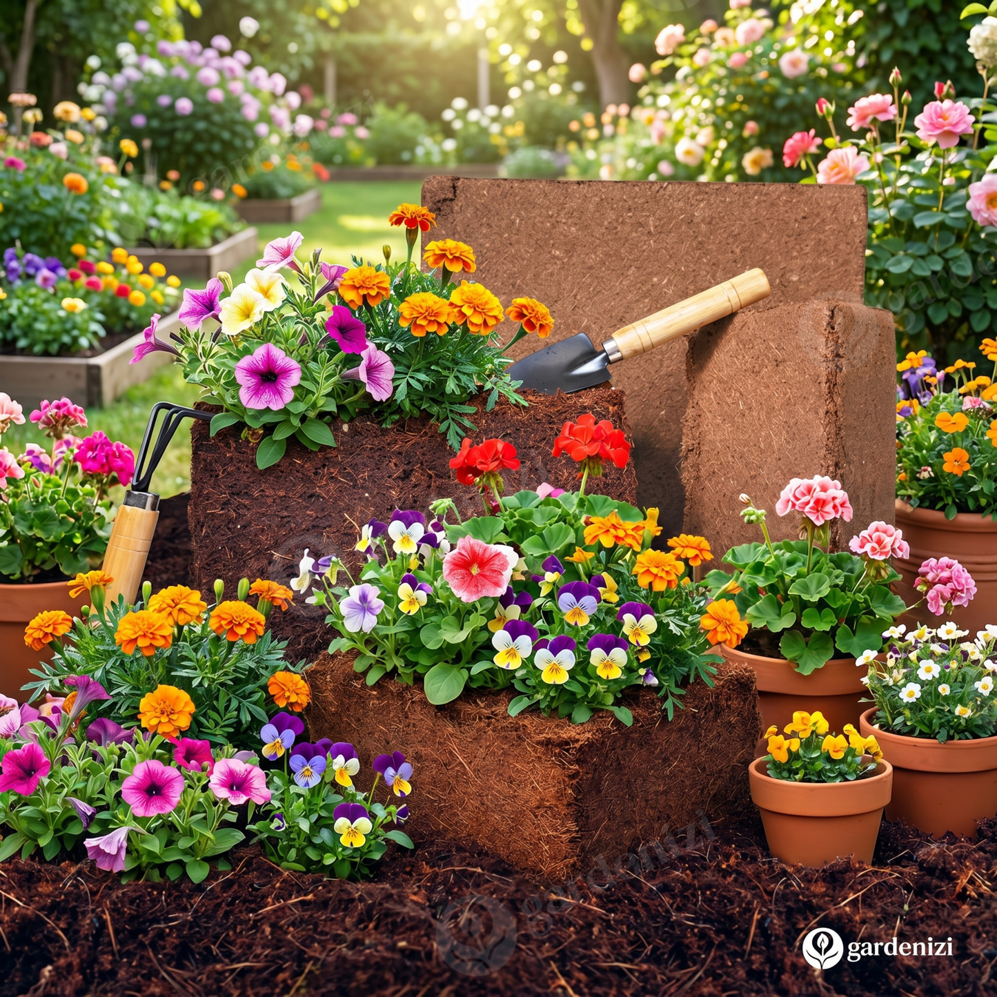 Organic Coconut Coir • Gardenizi