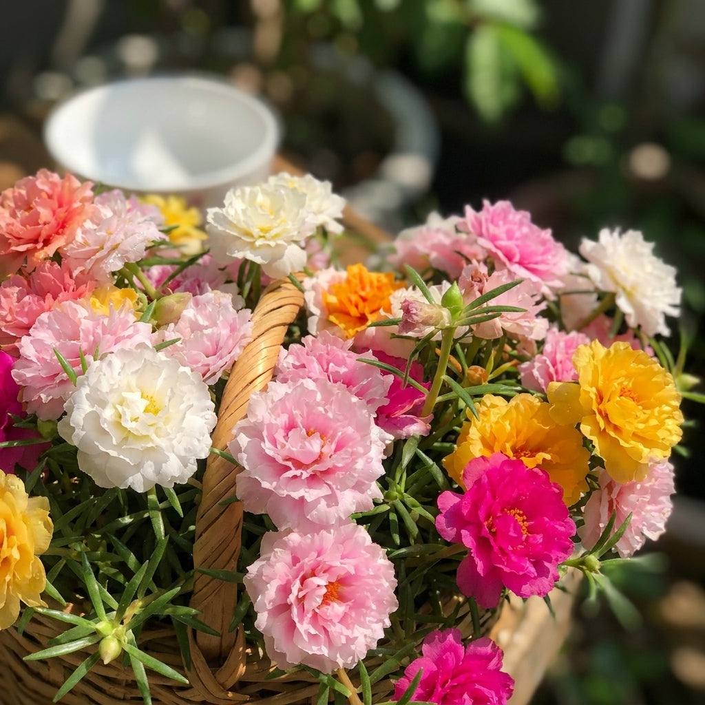 Moss Rose Seeds (Mix) • Gardenizi