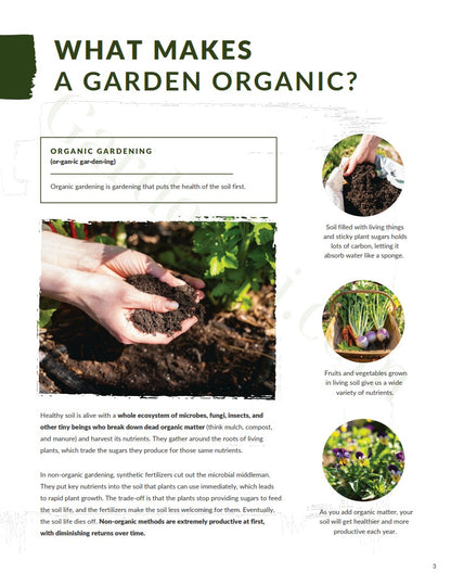 E-kitap - İlk Organik Bahçe Rehberi • Gardenizi