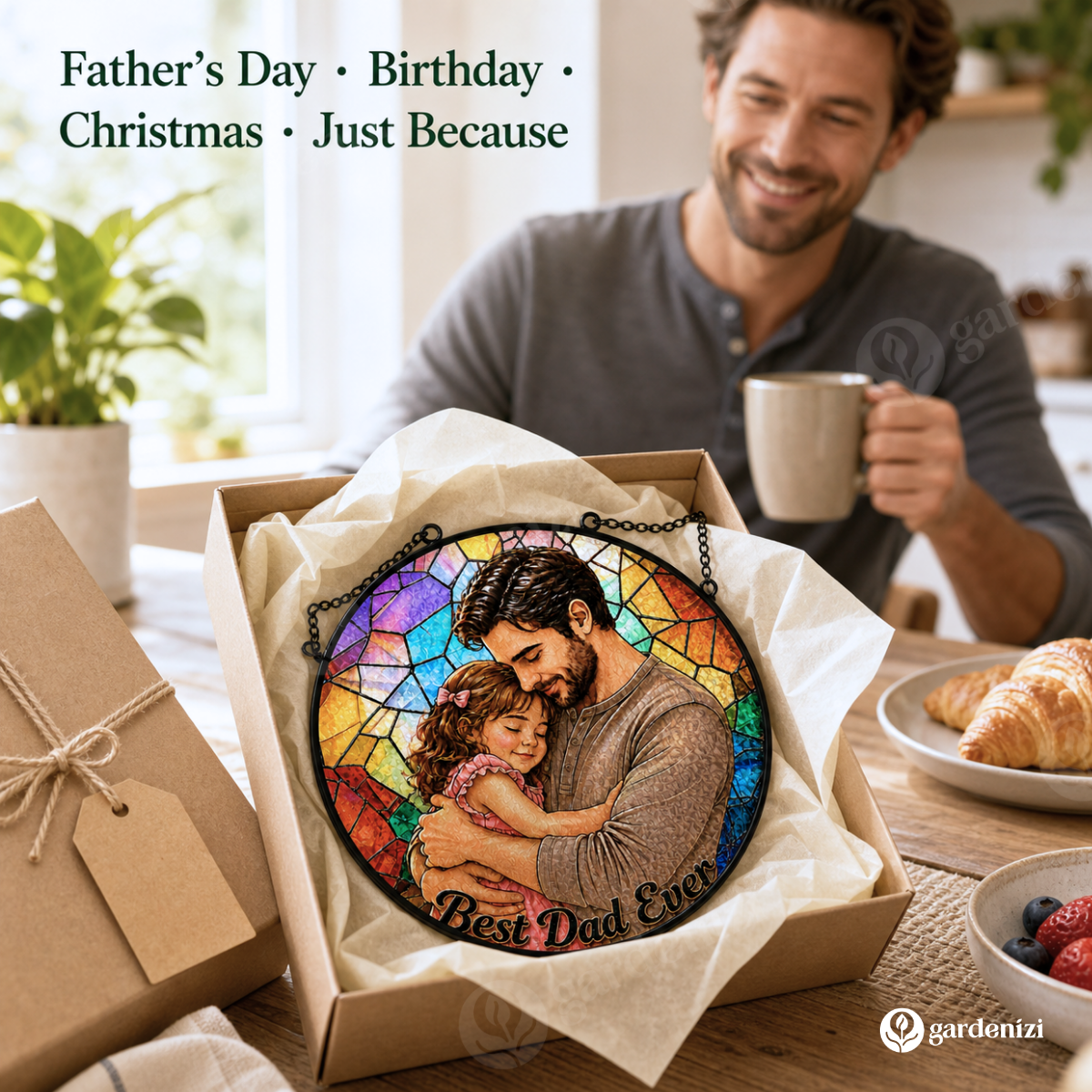 Heartfelt Personalized Dad Gift • Gardenizi