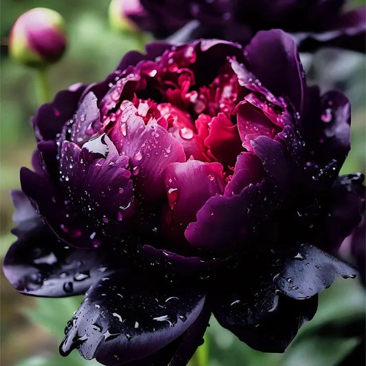 Black Beauty Şakayık Çiçek Tohumları 