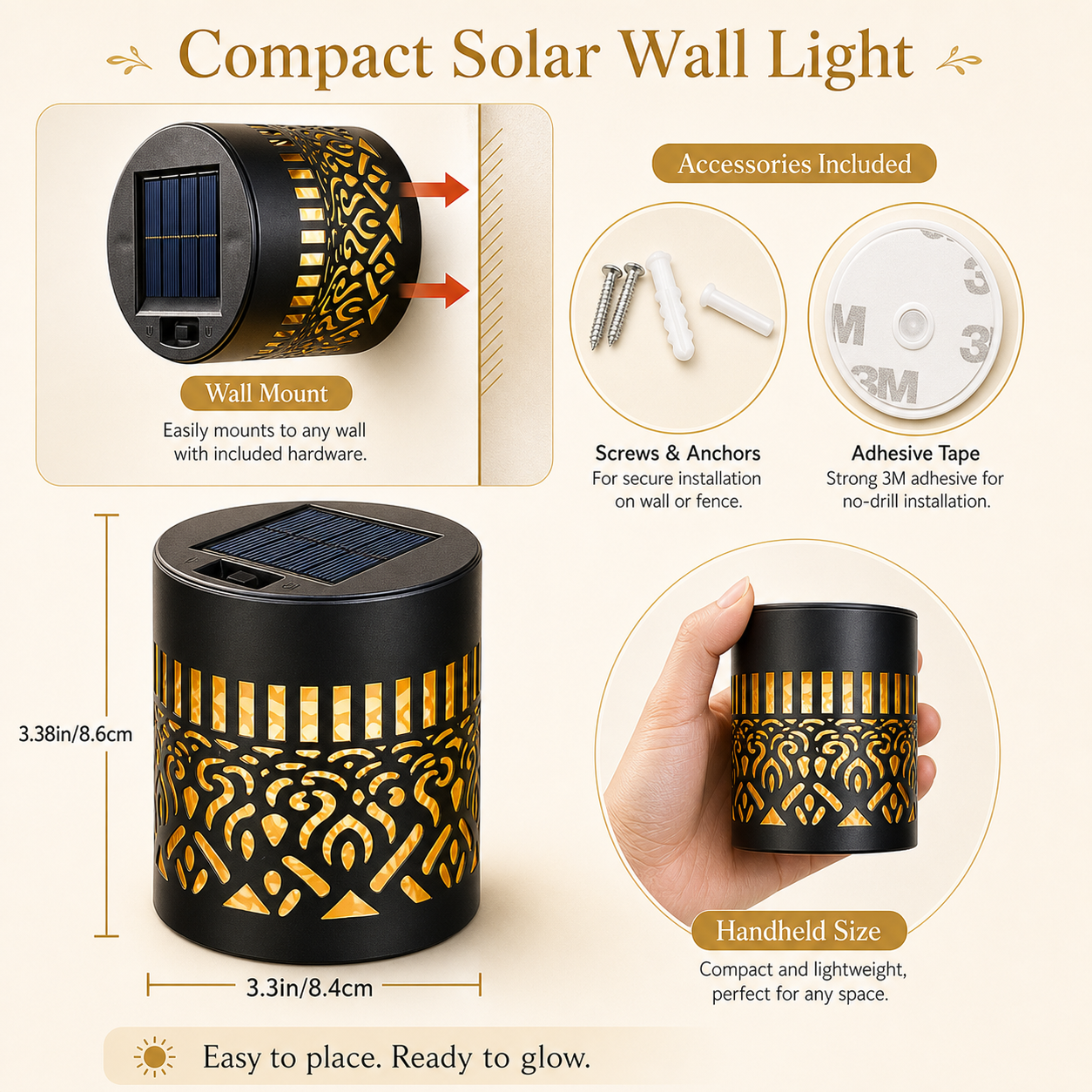 Celestial Mandala Solar Lights