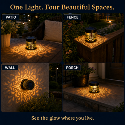 Celestial Mandala Solar Lights