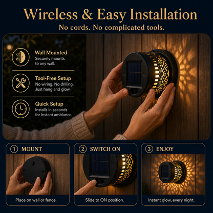 Celestial Mandala Solar Lights