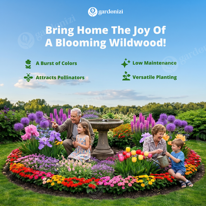 Mixed Wild Flower Seeds  • Gardenizi