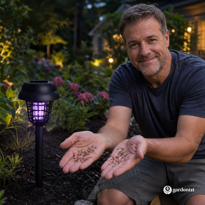 Outdoor Solar Mosquito Zapper Light • Gardenizi