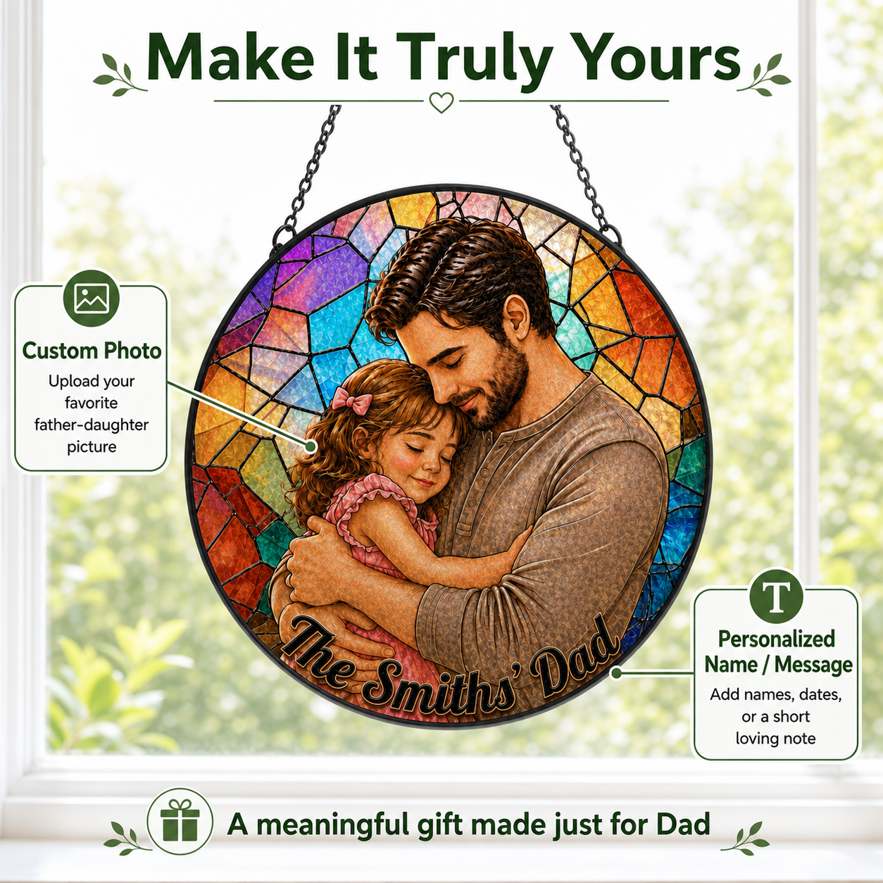 Heartfelt Personalized Dad Gift • Gardenizi