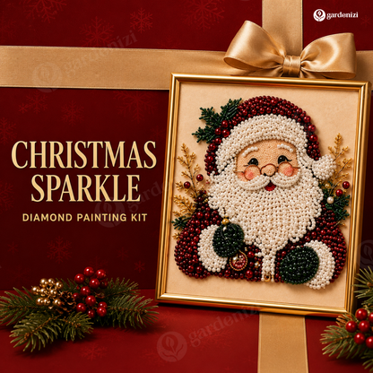Christmas Sparkle Diamond Painting Kit • Gardenizi
