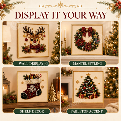 Christmas Sparkle Diamond Painting Kit • Gardenizi