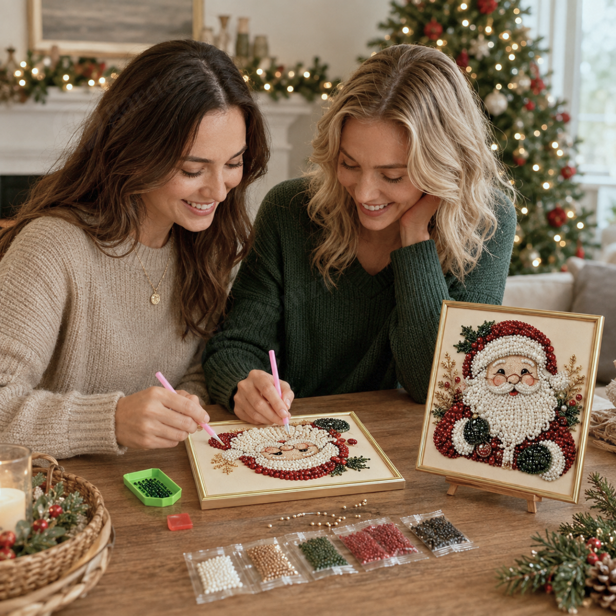 Christmas Sparkle Diamond Painting Kit • Gardenizi